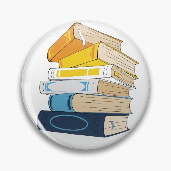 Aperçu de l'œuvre Pile de livres Aroace créée et vendue par Kelsee Meier-Evans.