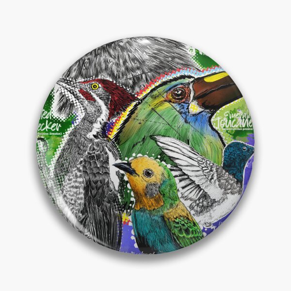 Item preview, Birds of the forests of Colombia designed and sold by plumasycantos.