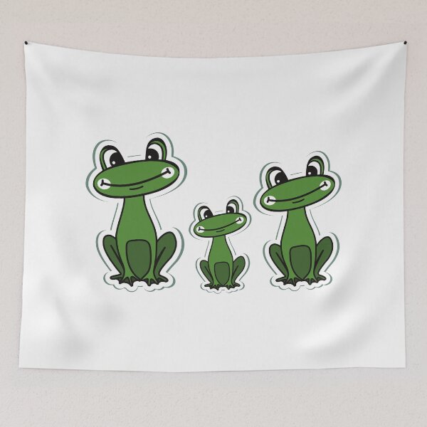 Item preview, Cute Frog Family designed and sold by ImaginedCo.