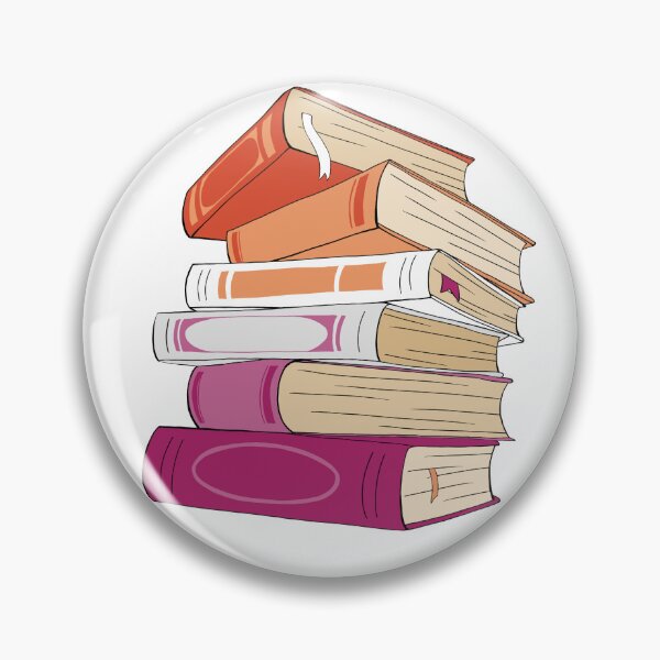 Item preview, Lesbian Book Stack designed and sold by Kelsee Meier-Evans.