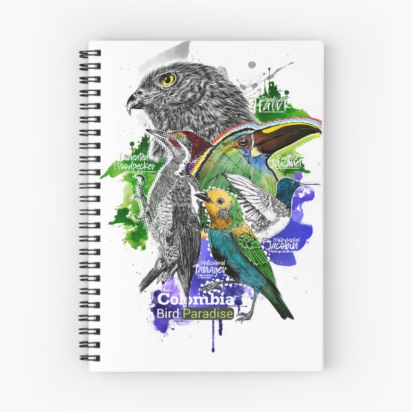 Item preview, Birds of the forests of Colombia designed and sold by plumasycantos.