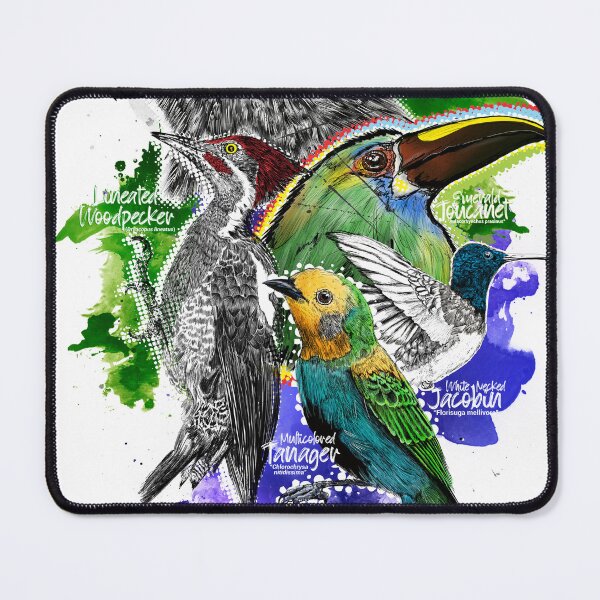Item preview, Birds of the forests of Colombia designed and sold by plumasycantos.