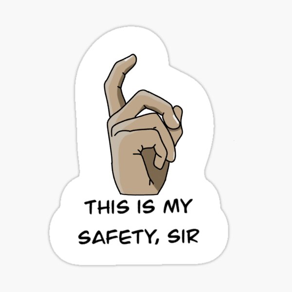 Item preview, This is my safety Sir designed and sold by Crafty Chimp.