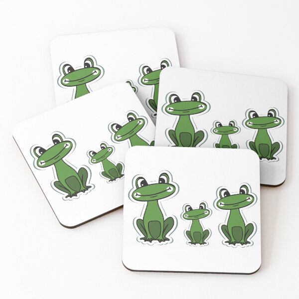 Item preview, Cute Frog Family designed and sold by ImaginedCo.