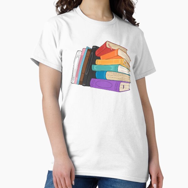 Item preview, Progress Pride Bookstack designed and sold by Kelsee Meier-Evans.
