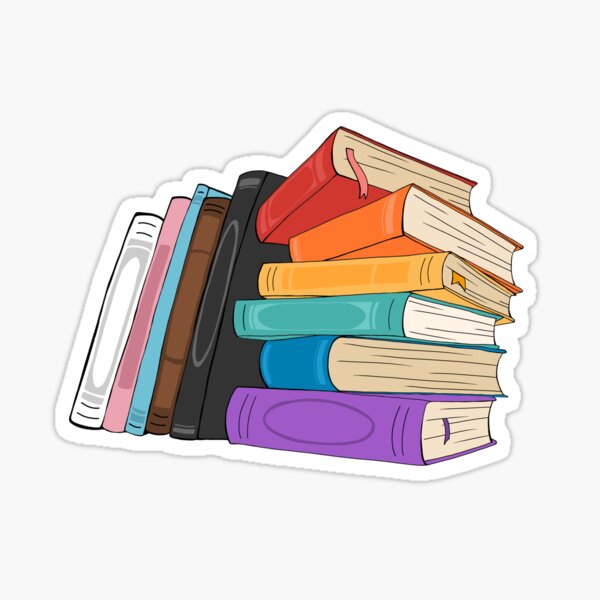 Artikel-Vorschau von Progress Pride-Bücherstapel, designt und verkauft von Kelsee Meier-Evans.