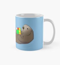 Otters Like Rubik's Cubes Mug