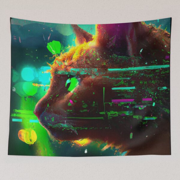 Item preview, Stray Game - Cyberpunk Artwork designed and sold by CheckeredShoes6.