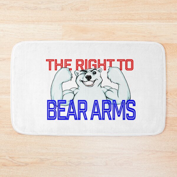 Item preview, The right to bare arms red, white and blue  designed and sold by Martzart.