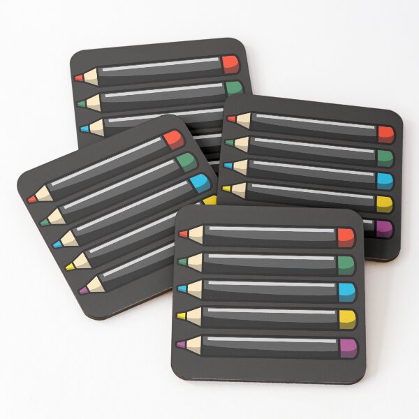 Item preview, Black Colored Pencils! designed and sold by GoobyCloud.