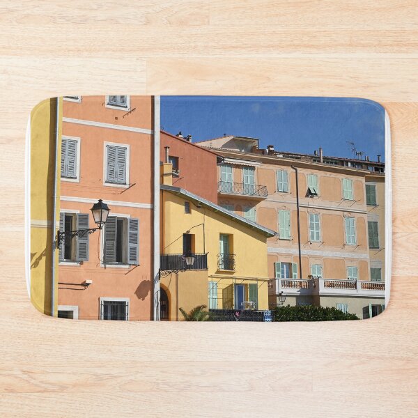 Item preview, Colorful old buildings in Menton France designed and sold by goceris.