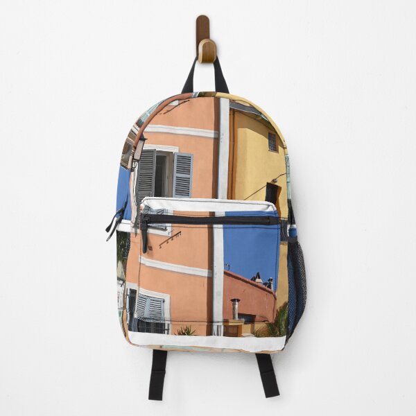 Item preview, Colorful old buildings in Menton France designed and sold by goceris.