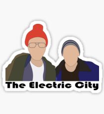 Pegatina La ciudad eléctrica