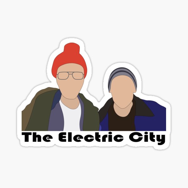 The Electric City Sticker