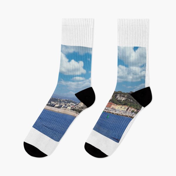 Item preview, Lighthouse and port in Nice France landscape designed and sold by goceris.