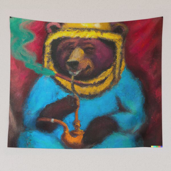 Item preview, Smoke Bear 1 designed and sold by InTheTreesus.