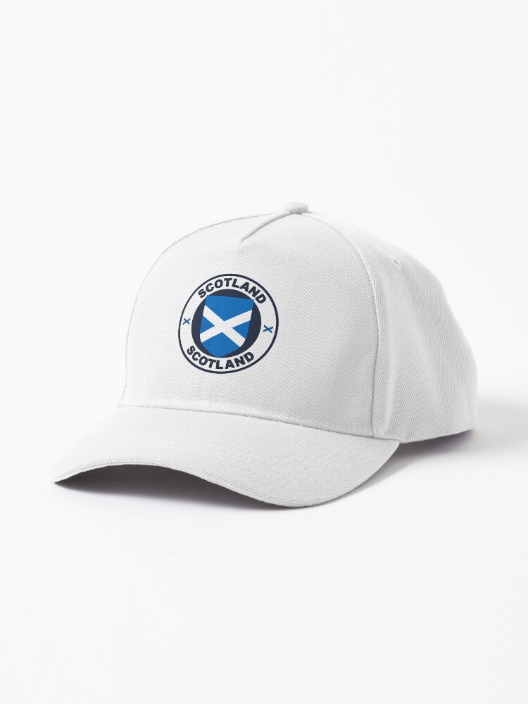 Scotland Football Team Soccer Retro Jersey The Tartan Army Number 7 Cap