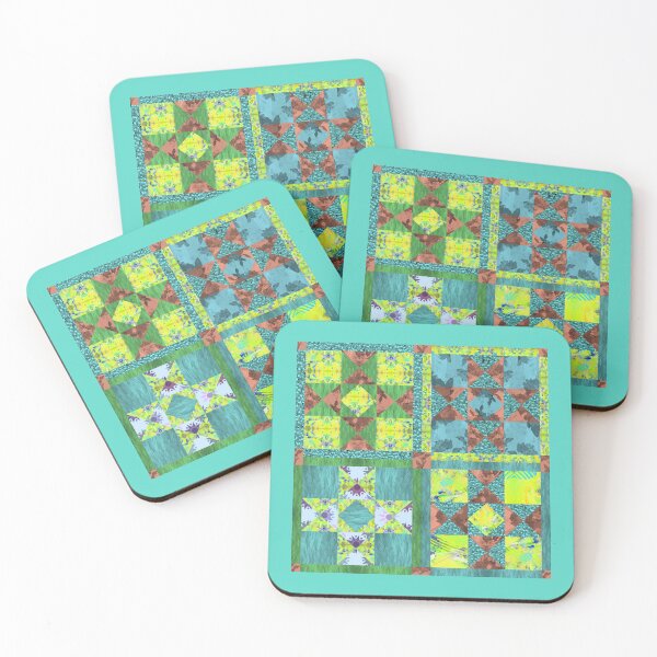 Item preview, Artticarlo Designs Bright Truth 4-Block Quilt Repeat 5748 designed and sold by Art in My Loft.