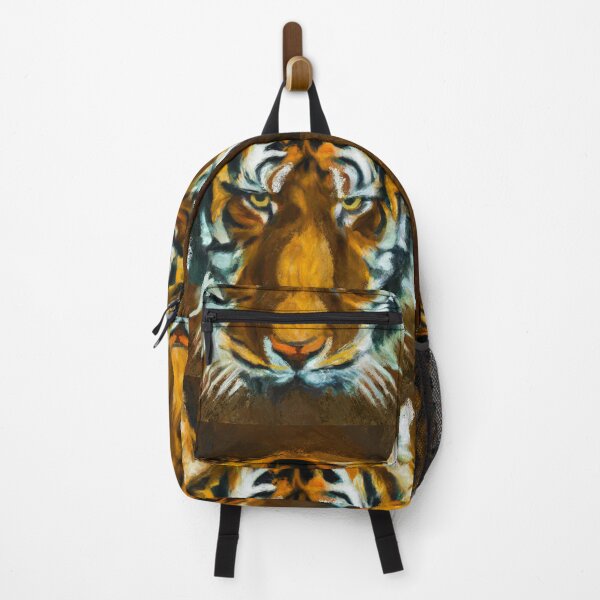 Item preview, Tiger sticker - tiger head sticker designed and sold by Glenn Slingsby.