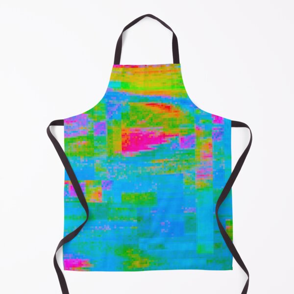 Item preview, Glitch Infrared Pixel Cyberpunk Vaporwave Art Pattern designed and sold by softbluehum.