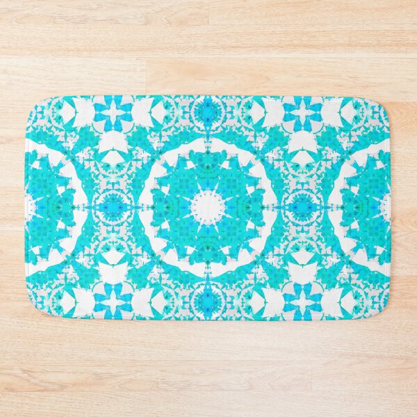 Item preview, Soft Baby Spring Green and Summer Blue Geometric Pattern designed and sold by PatternPerfect.