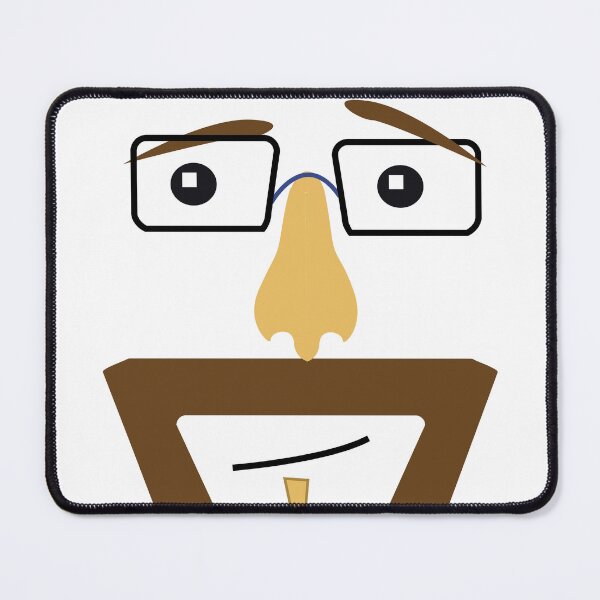 Item preview, Mustache Glasses Face designed and sold by Mattman08.