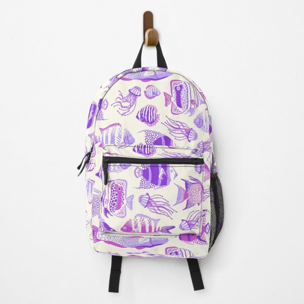 Item preview, Purple Funky Fishes designed and sold by Carolina Diaz.