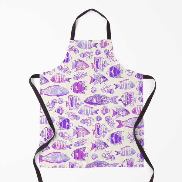 Item preview, Purple Funky Fishes designed and sold by Carolina Diaz.