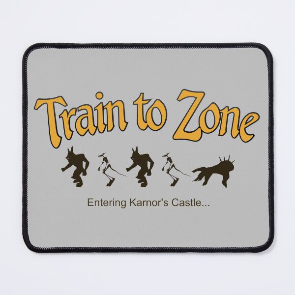 Item preview, Train to Zone - Karnor's Castle designed and sold by CraftyOgre.