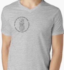 Agnes - Glass Animals Lyrics Men's V-Neck T-Shirt