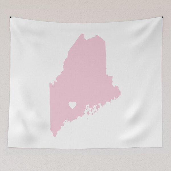 Item preview, Maine Love in Pink designed and sold by Maren Misner.