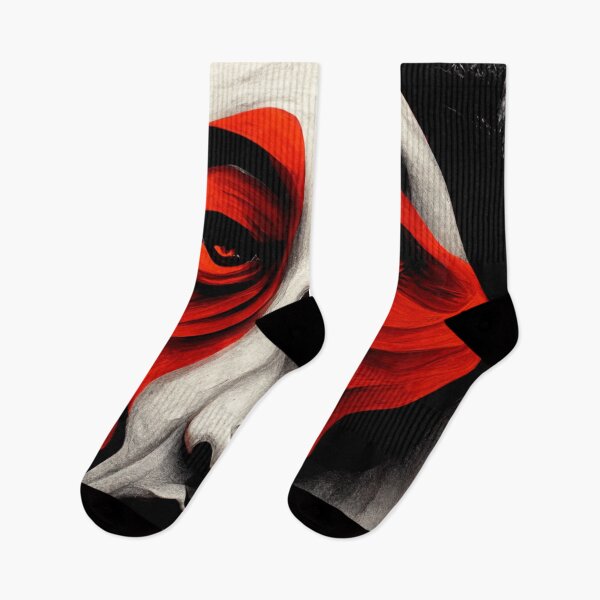Item preview, A Study In Faces In Red, White And Black #2 designed and sold by IKDG.