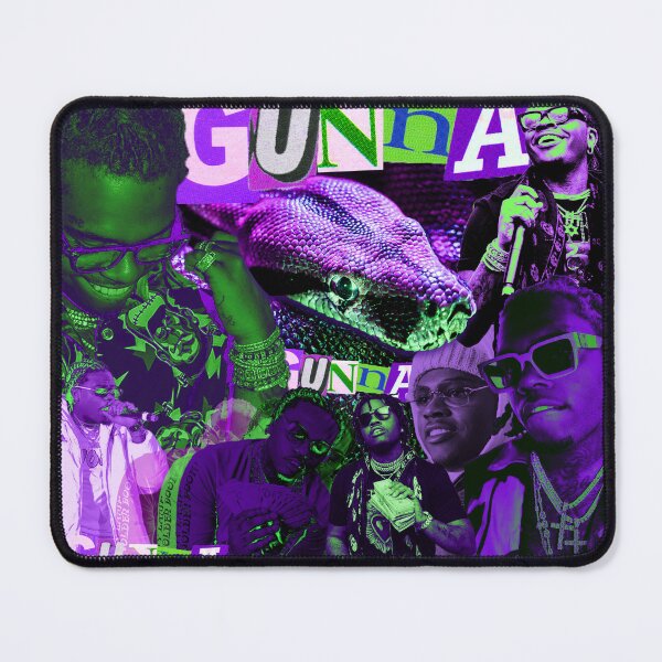Item preview, Gunna | Slime Language Collage designed and sold by Hays Graphics.