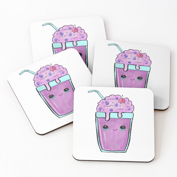 Item preview, Cute Kawaii Milkshake  designed and sold by HelArt.