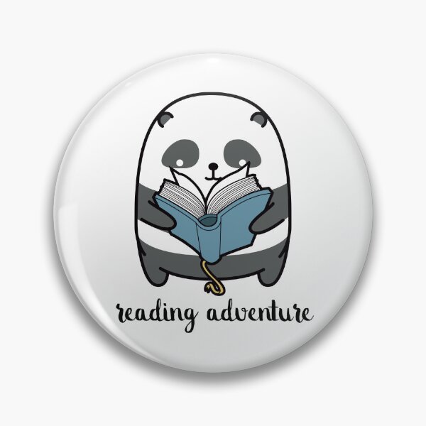Item preview, Reading Adventure Panda - Cute Book Design designed and sold by CreativNode.
