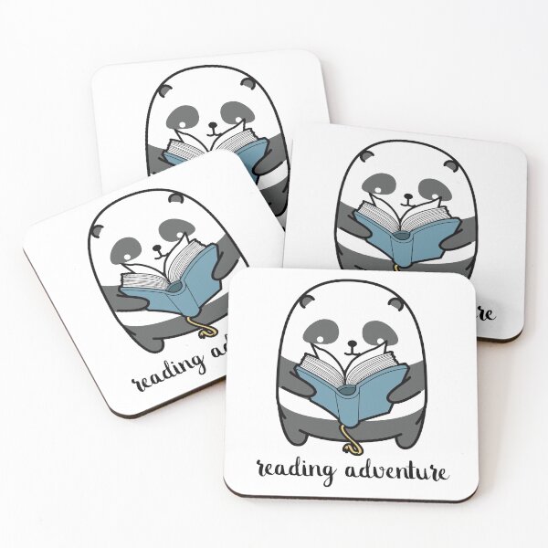 Item preview, Reading Adventure Panda - Cute Book Design designed and sold by CreativNode.
