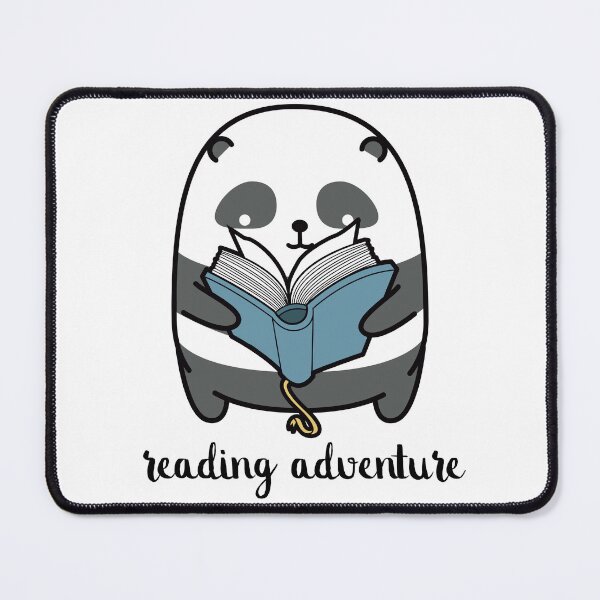 Item preview, Reading Adventure Panda - Cute Book Design designed and sold by CreativNode.