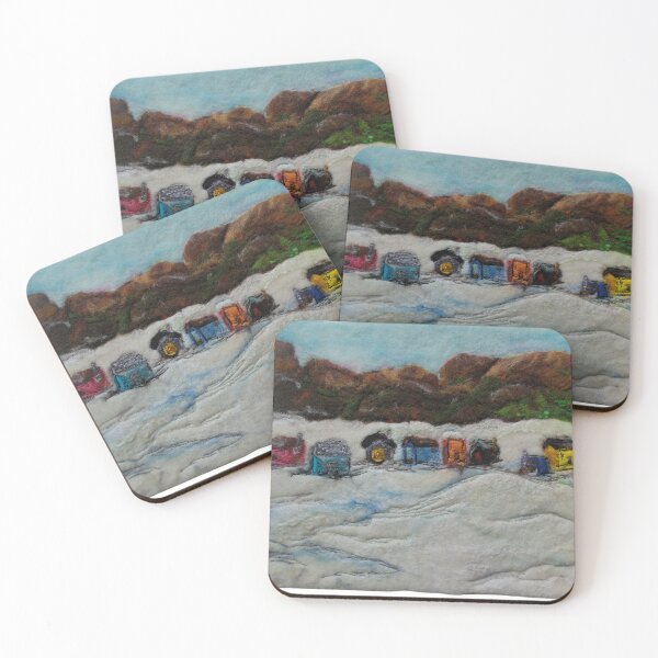 Item preview, Ice Fishing, Lake Bernard Fiber Art designed and sold by MtnAshFiberArts.