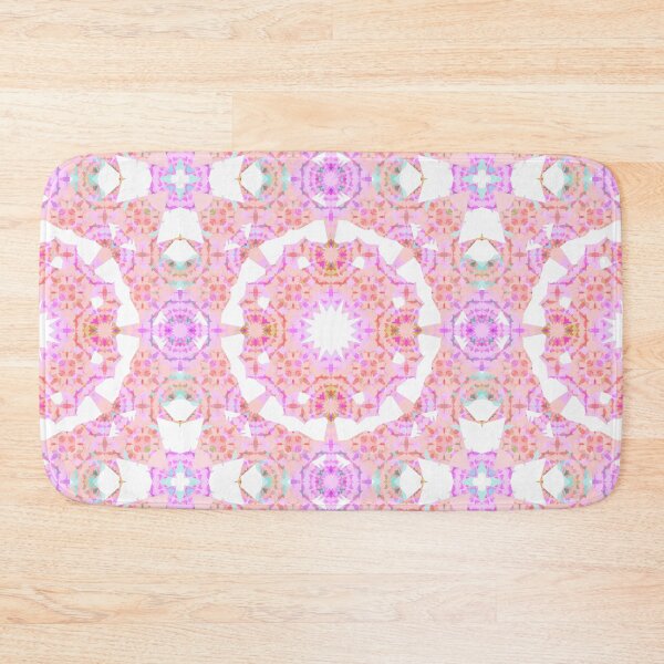 Item preview, Soft Baby Muted Pink, Spring and Summer Blue Geometric Pattern designed and sold by PatternPerfect.