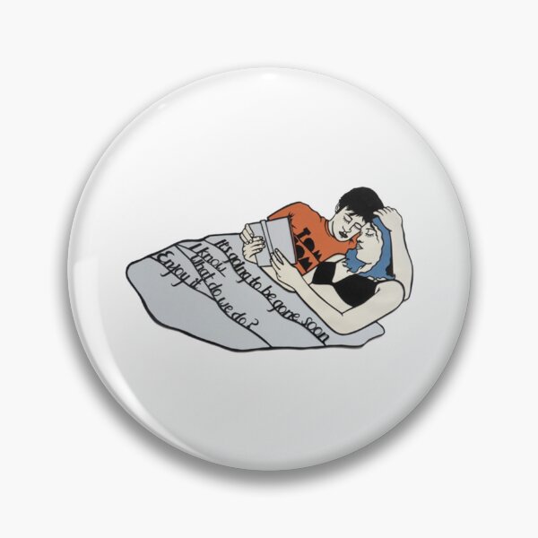 Item preview, Eternal Sunshine of the Spotless Mind Jim Carrey Kate Winslet Drawing   designed and sold by NoahQuestDesign.