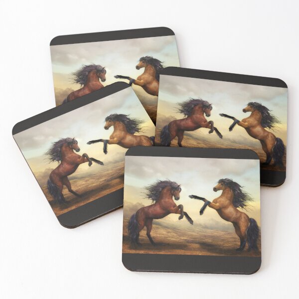 Item preview, Brown Horses designed and sold by imranshakir.