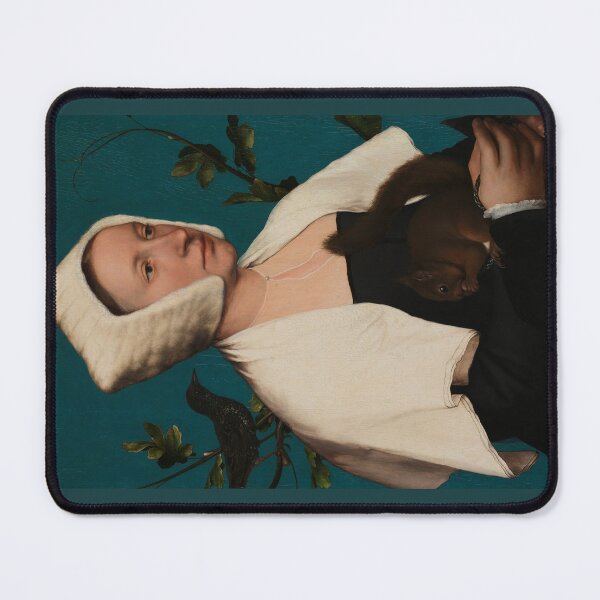 Item preview, A Lady With A Squirrel and A Starling by Hans Holbein the Younger designed and sold by Amanda1775.