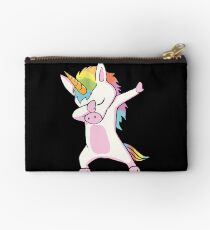 Dabbing Unicorn Shirt Studio Pouch