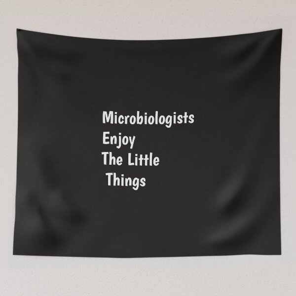Item preview, Microbiologists Enjoy The Little Things designed and sold by YoussefProMax.