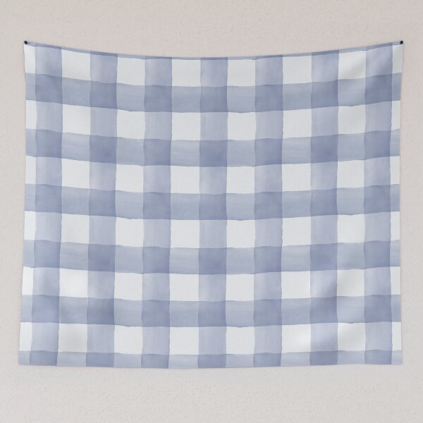 Item preview, Cheques acuarela de guinga - azul claro designed and sold by MLTDesignLab.