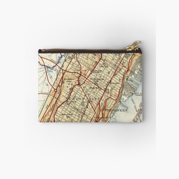 Item preview, Weehawken, Union City & West New York Map (1935) designed and sold by BravuraMedia.