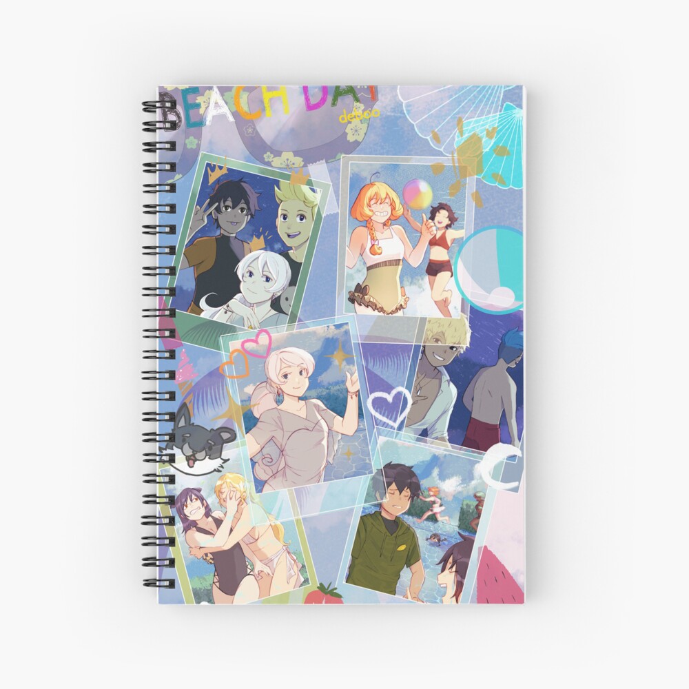 Item preview, Spiral Notebook designed and sold by De-b00.