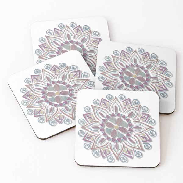 Item preview, Colorful mandala flower design designed and sold by Melissa Renee.