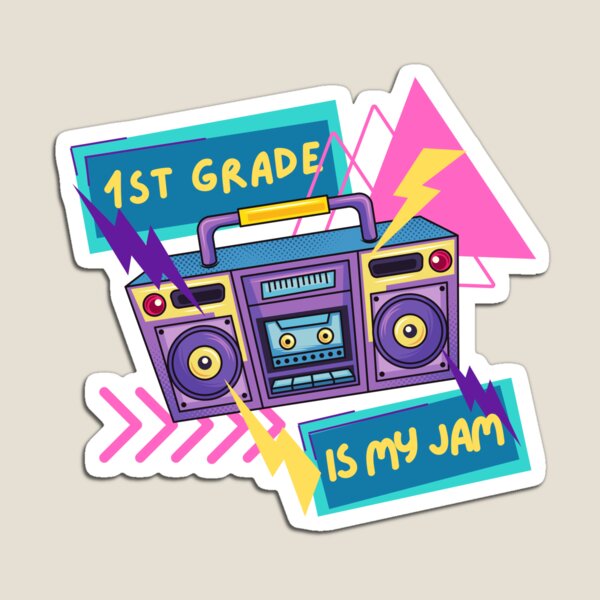 Item preview, 1st grade is my jam designed and sold by reka88.