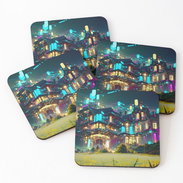 Item preview, Anime Cyberpunk Chateau designed and sold by amyr-aia.